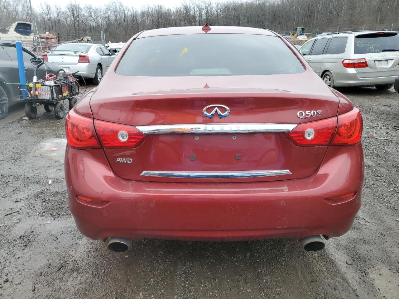 2014 Infiniti Q50 Base VIN: JN1BV7AR9EM684484 Lot: 84841584