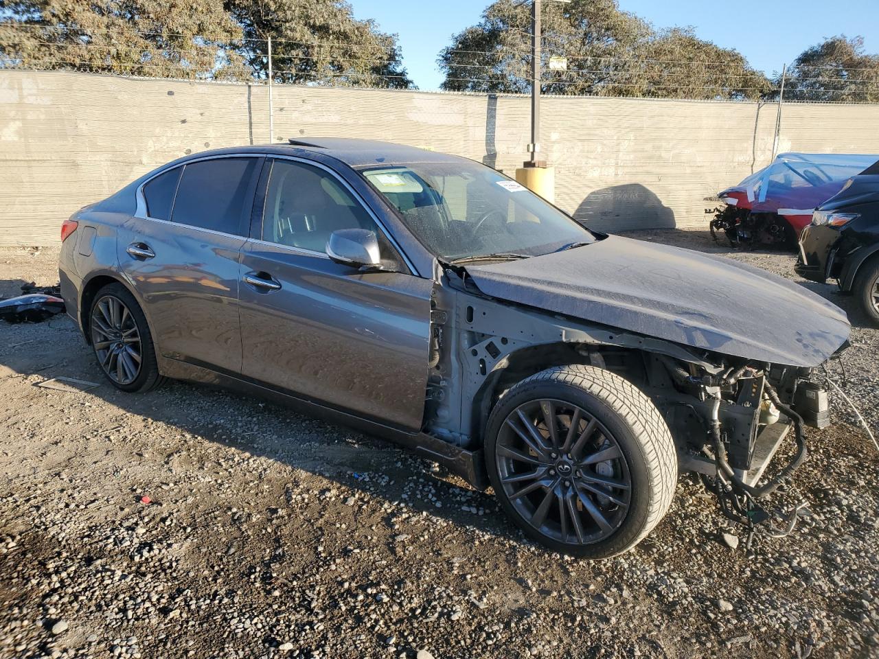 2016 Infiniti Q50 Red Sport 400 VIN: JN1FV7AP1GM420629 Lot: 86999944