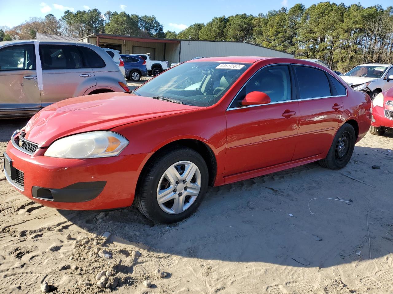 2013 Chevrolet Impala Police VIN: 2G1WD5E38D1245257 Lot: 83513504