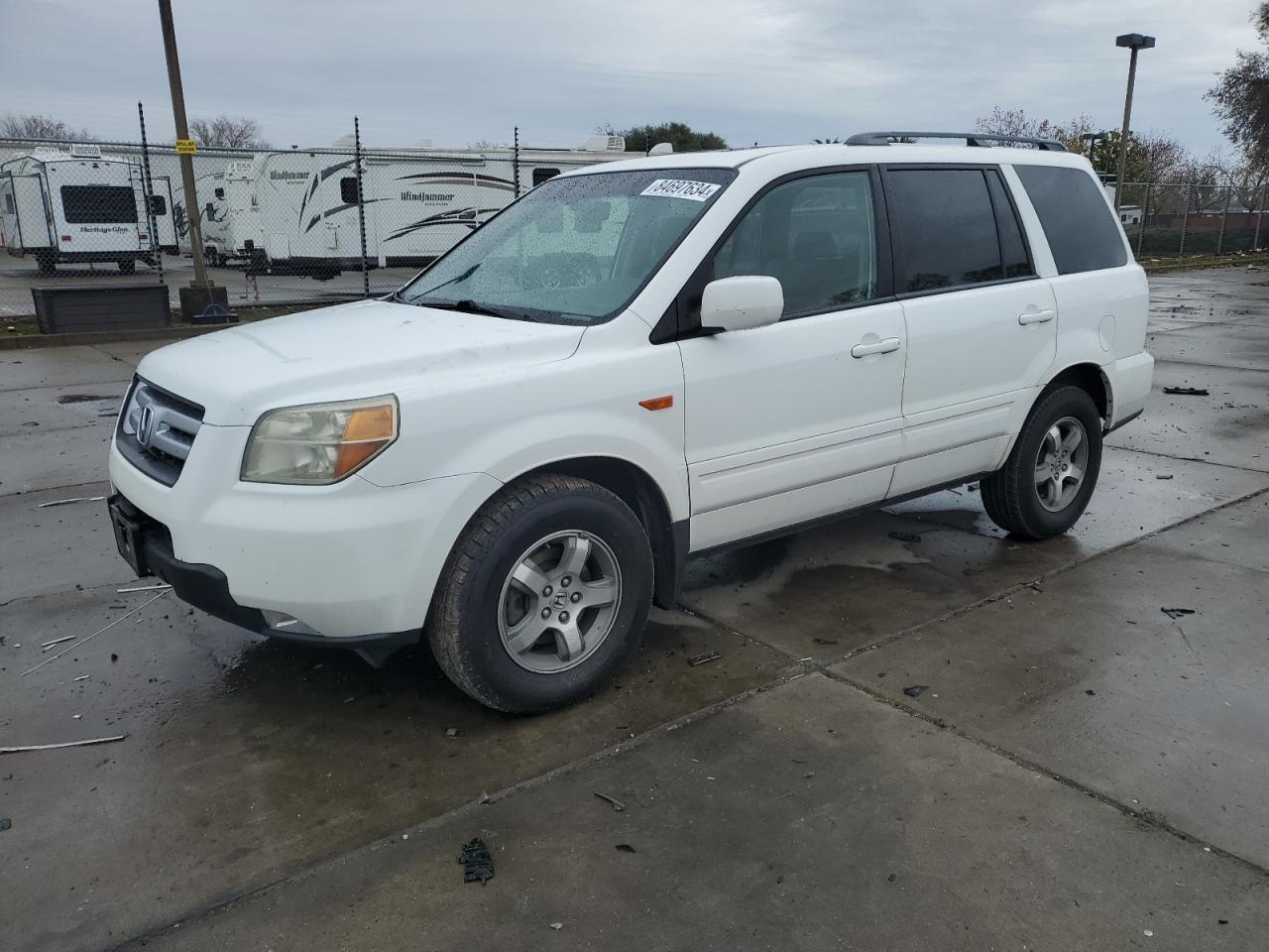 2006 Honda Pilot Ex VIN: 5FNYF28586B015109 Lot: 84697634