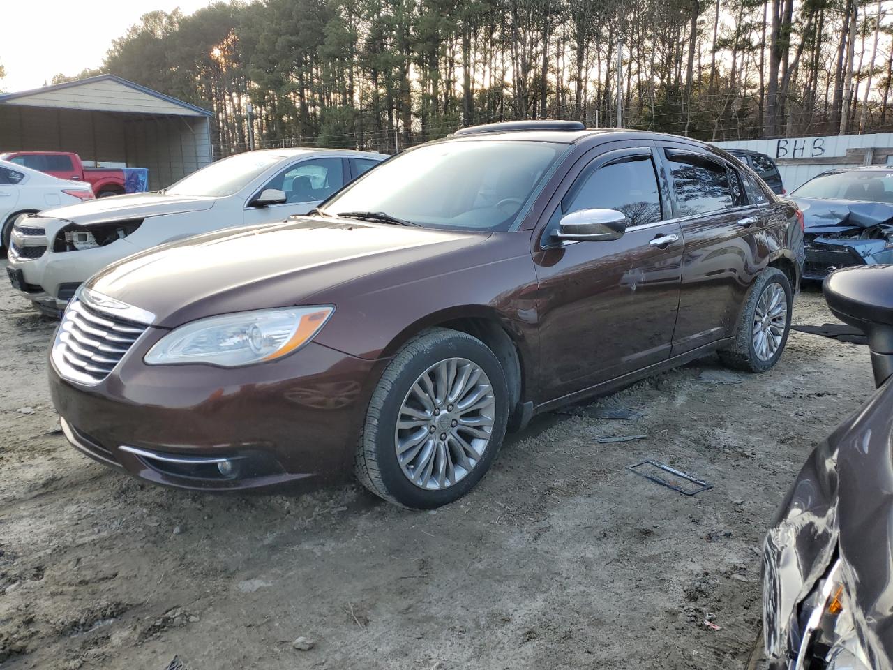 2012 Chrysler 200 Limited VIN: 1C3CCBCB6CN236841 Lot: 85780734