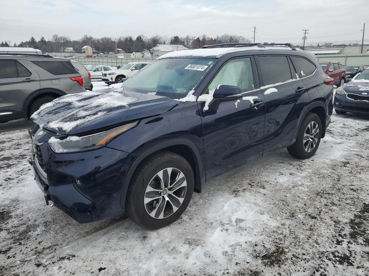 2022 Toyota Highlander Xle VIN: 5TDHZRBH8NS229434 Lot: 86001074