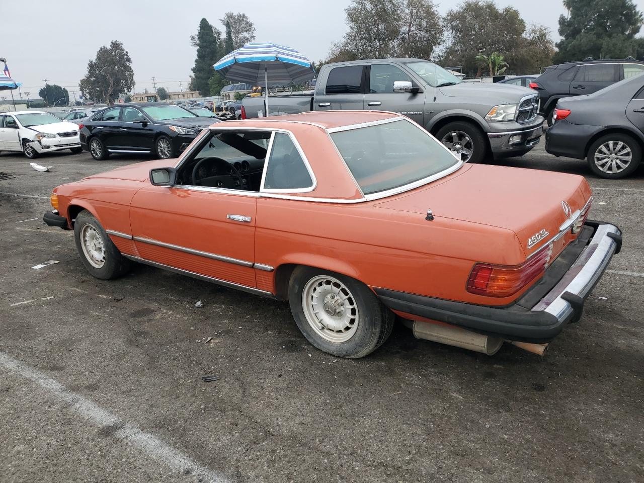 1976 Mercedes-Benz 450Sl Conv VIN: 10704412029847 Lot: 86864284