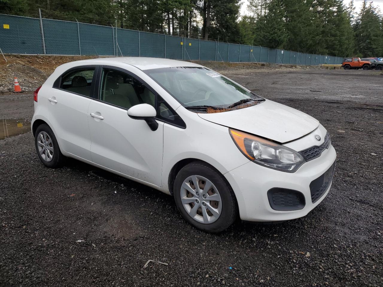 2013 Kia Rio Lx VIN: KNADM5A37D6309878 Lot: 85737664