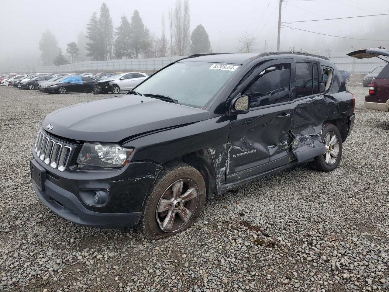 2016 Jeep Compass Sport VIN: 1C4NJDBB5GD779262 Lot: 83206524