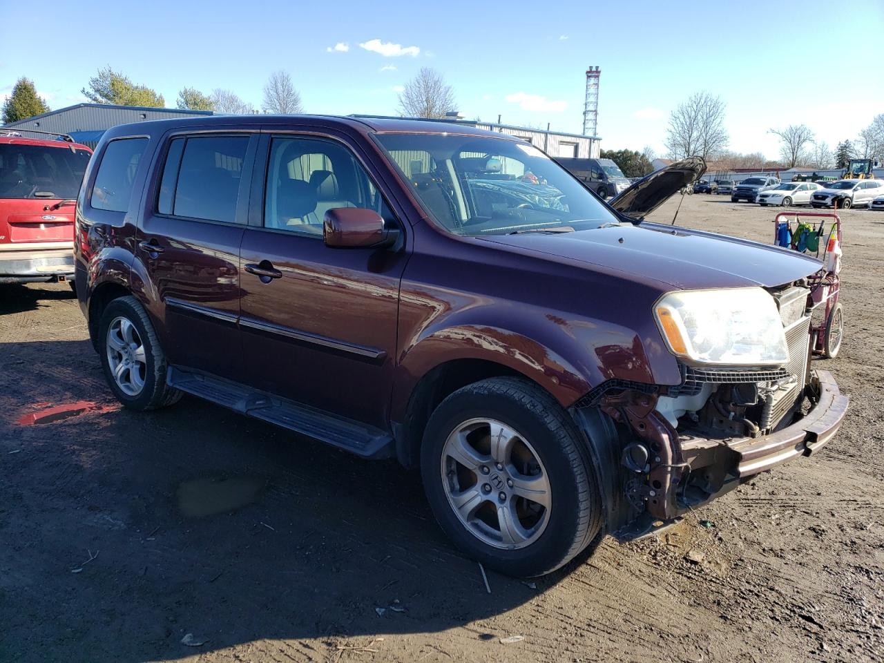 2015 Honda Pilot Exl VIN: 5FNYF4H52FB046805 Lot: 86617724