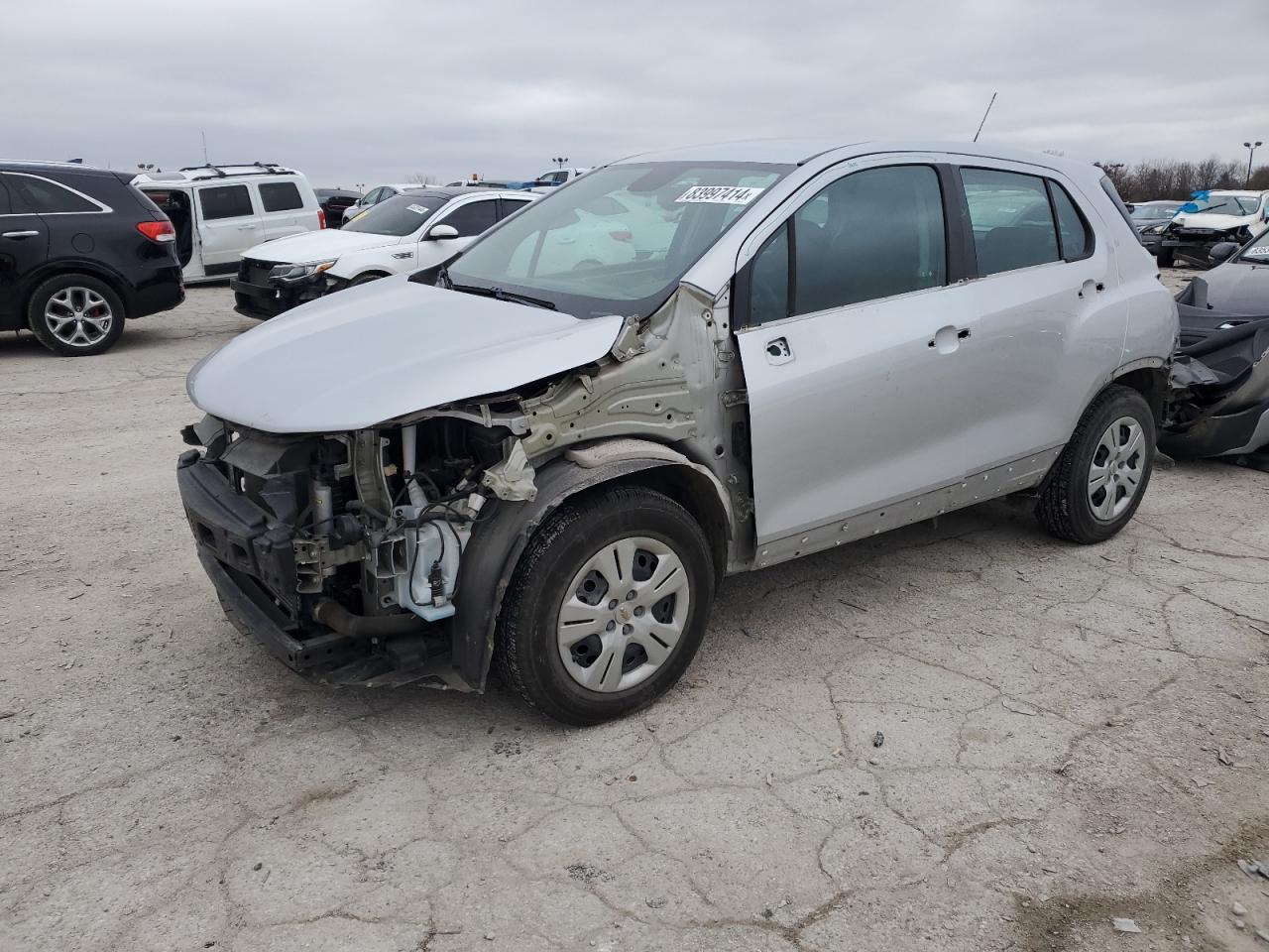 2019 Chevrolet Trax Ls VIN: 3GNCJKSB7KL131802 Lot: 83997414