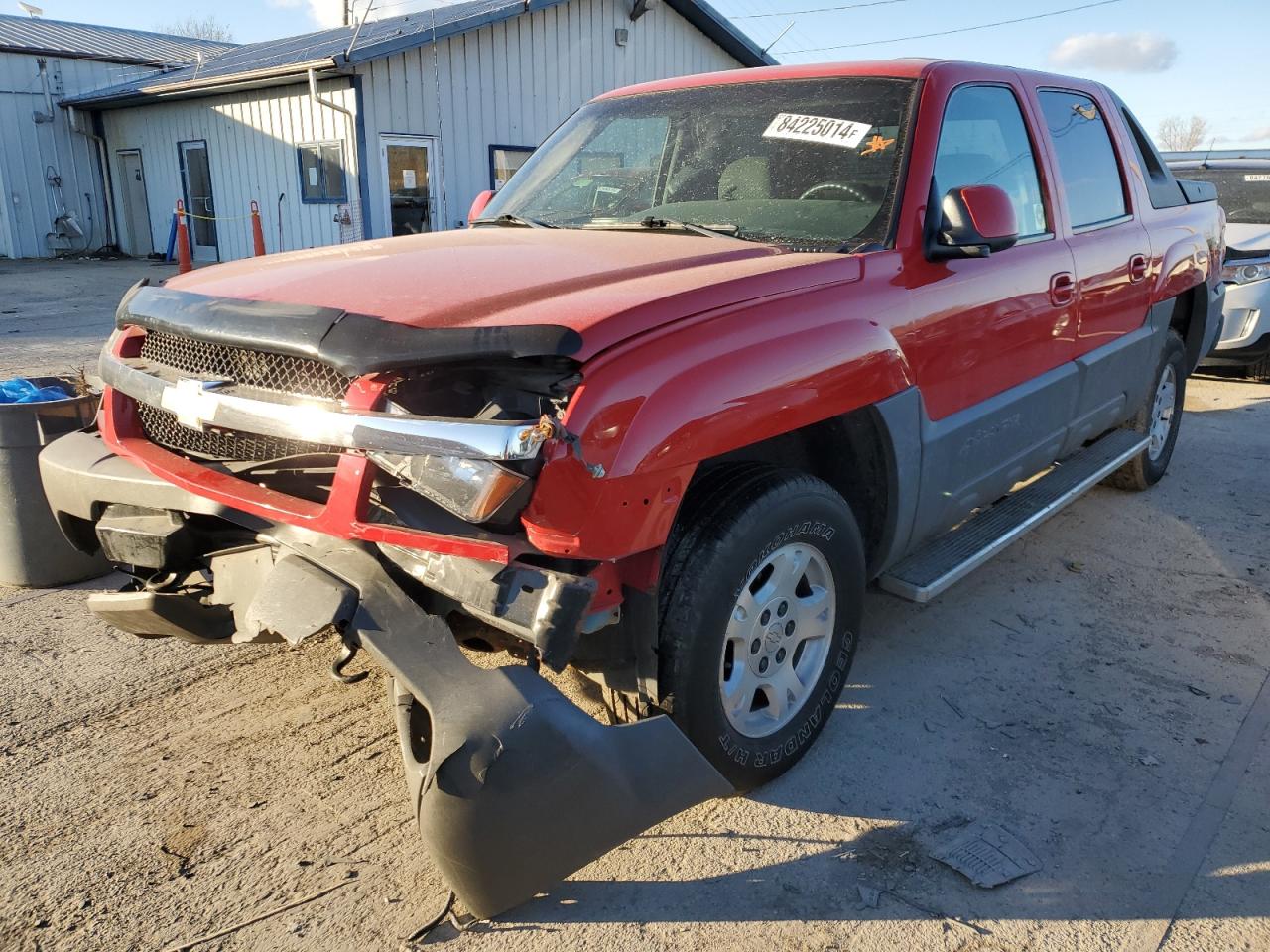 2002 Chevrolet Avalanche K1500 VIN: 3GNEK13TX2G243607 Lot: 84225014