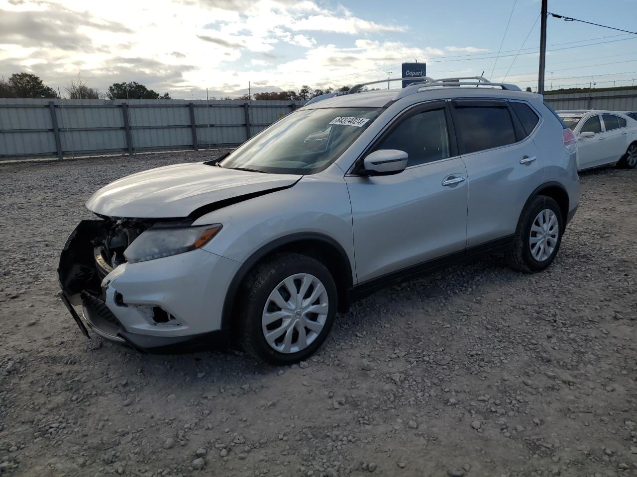 2016 Nissan Rogue S VIN: KNMAT2MT7GP614587 Lot: 84374024