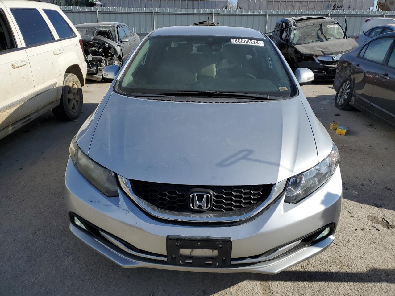 2013 Honda Civic Hybrid VIN: 19XFB4F22DE000261 Lot: 86006224