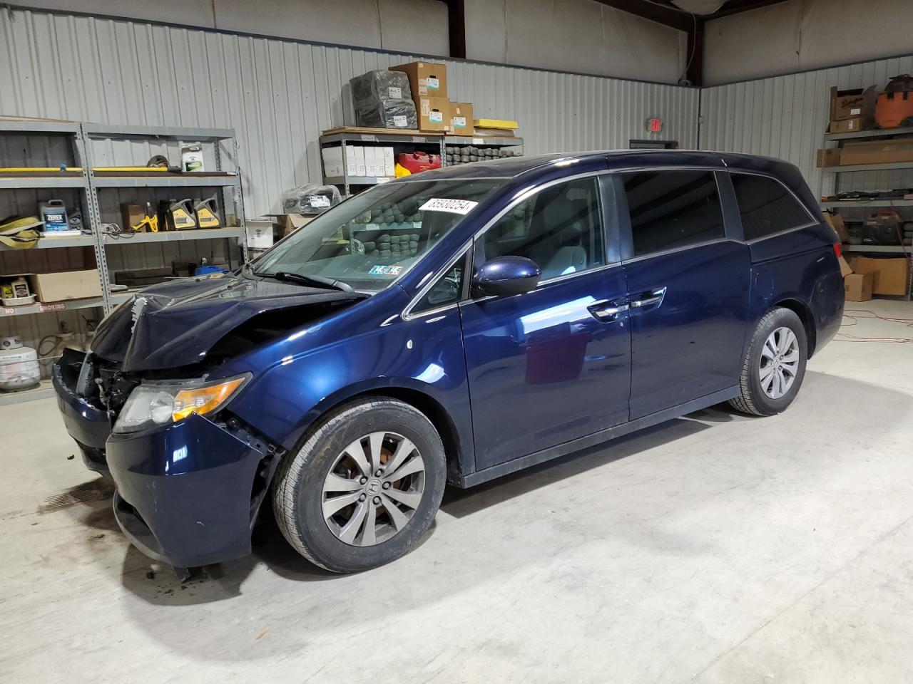 2016 Honda Odyssey Exl VIN: 5FNRL5H67GB093695 Lot: 85930254