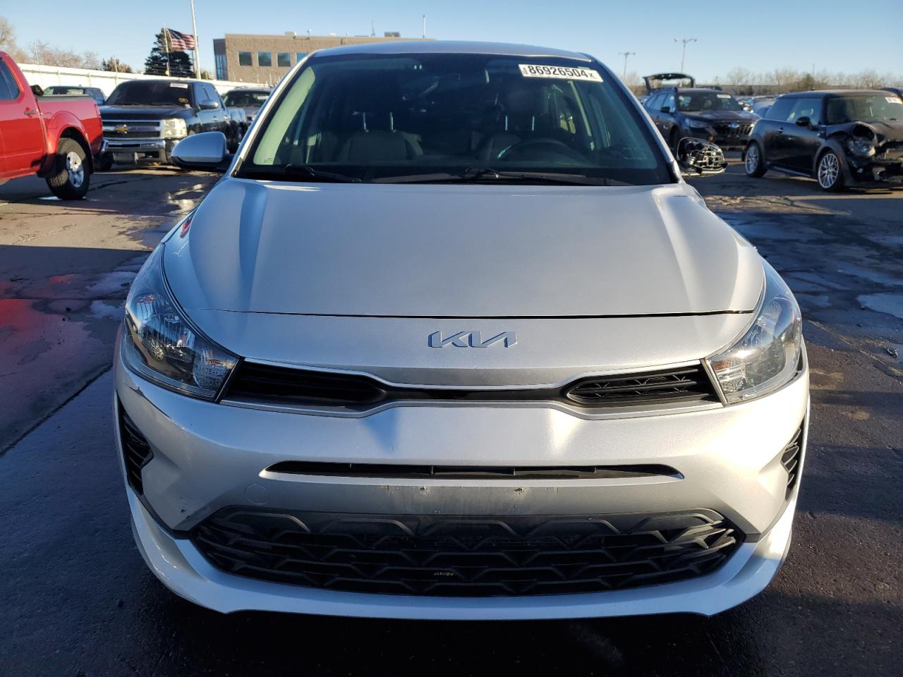 2022 Kia Rio Lx VIN: 3KPA24AD3NE485871 Lot: 86926504