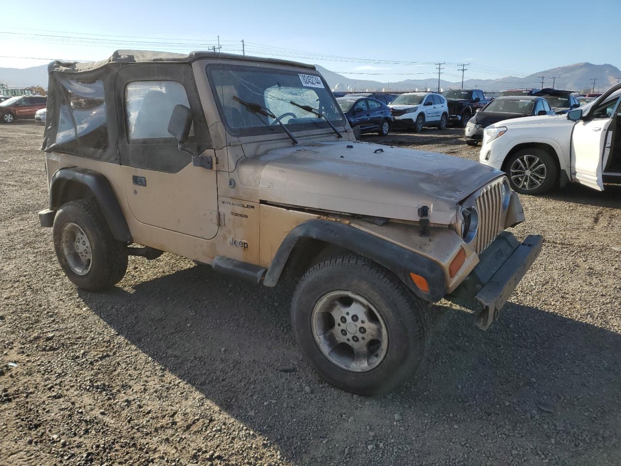 1999 Jeep Wrangler / Tj Se VIN: 1J4FY29P5XP493068 Lot: 82452744