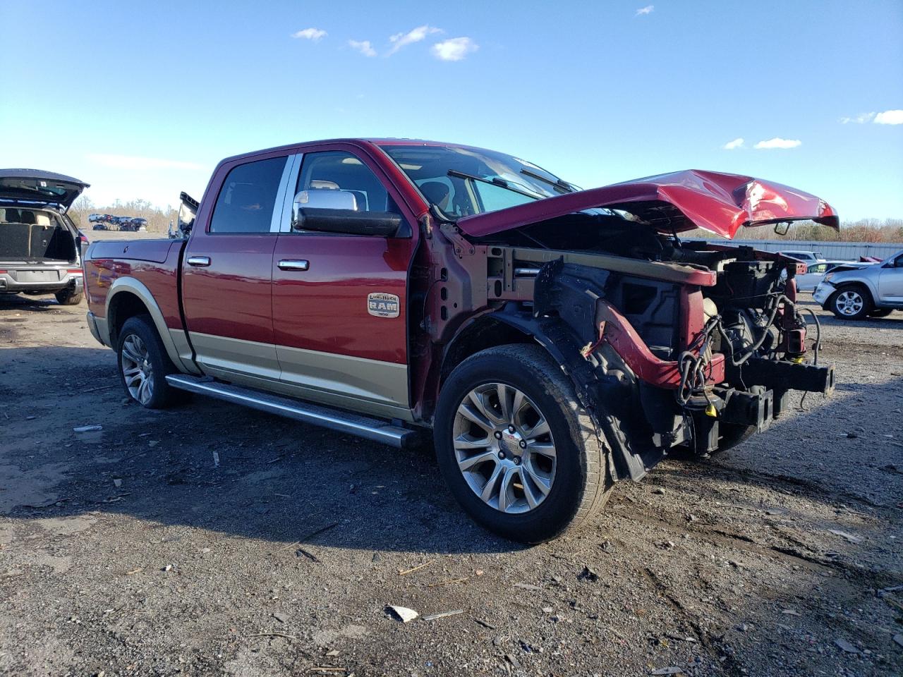 2013 Ram 1500 Longhorn VIN: 1C6RR7PT9DS655023 Lot: 85867174