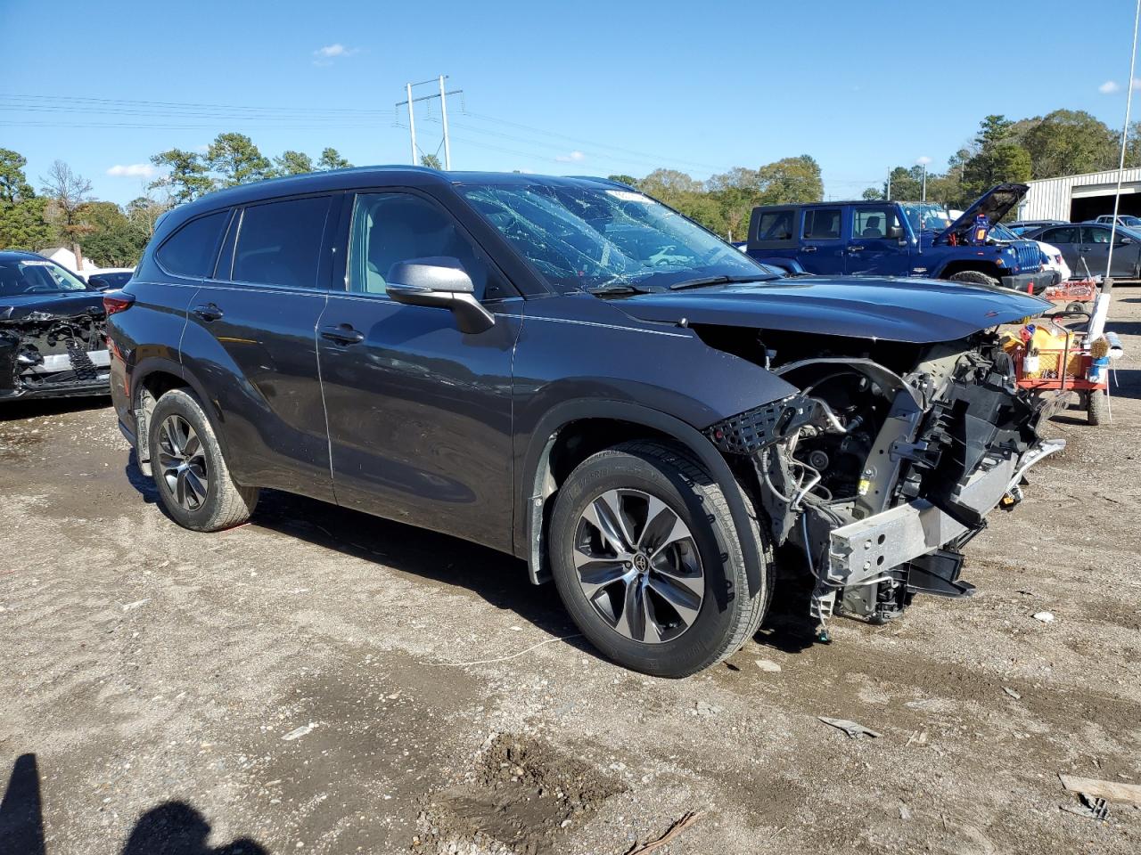 2021 Toyota Highlander Xle VIN: 5TDGZRBH5MS536067 Lot: 86517634