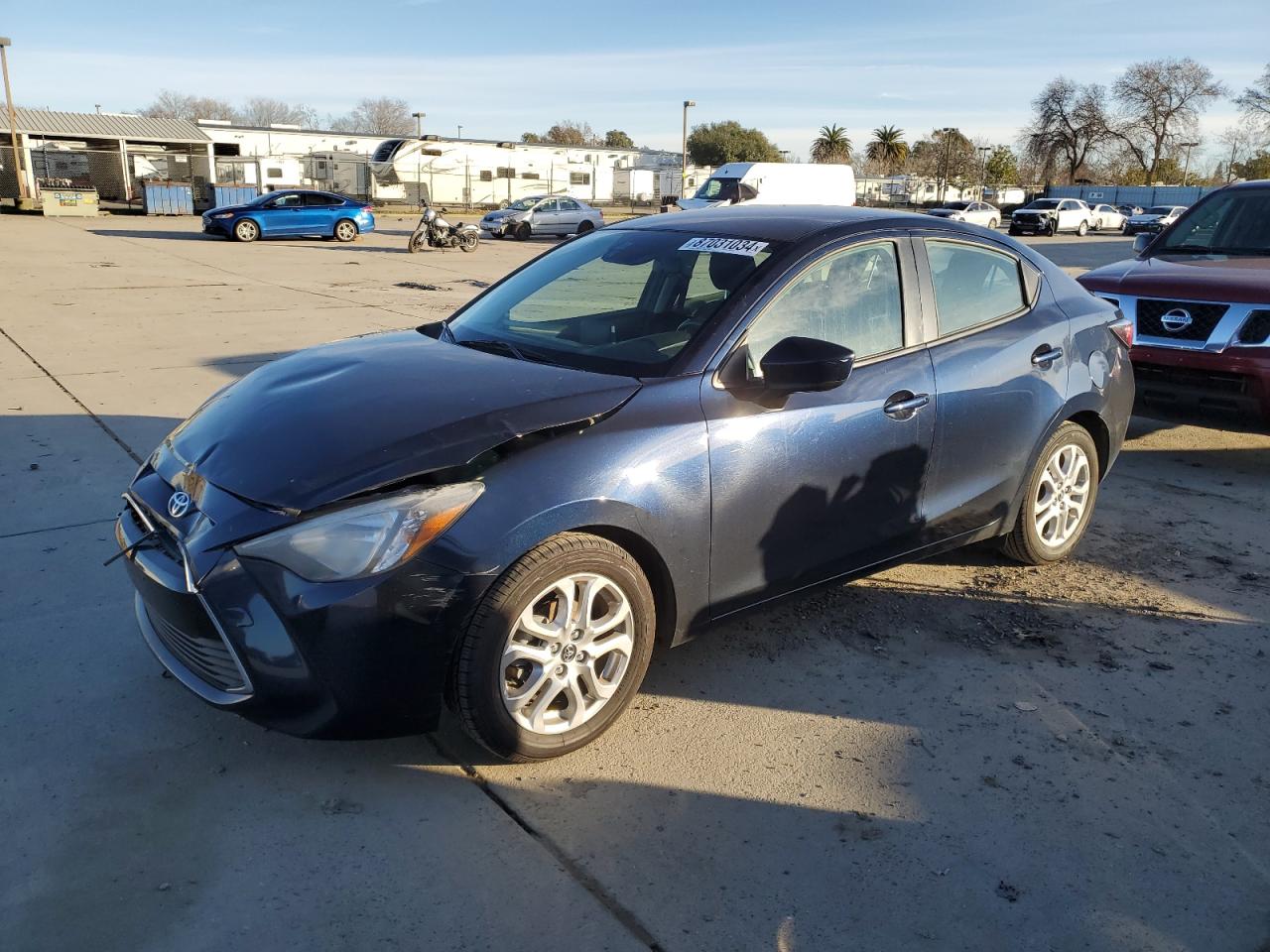 2017 Toyota Yaris Ia VIN: 3MYDLBYV4HY189324 Lot: 87031034