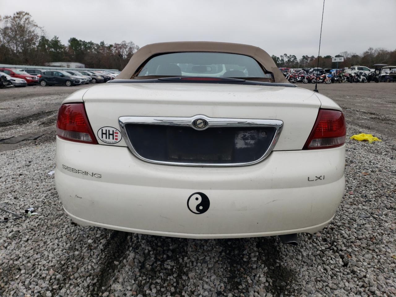 1C3EL55U81N557611 2001 Chrysler Sebring Lxi