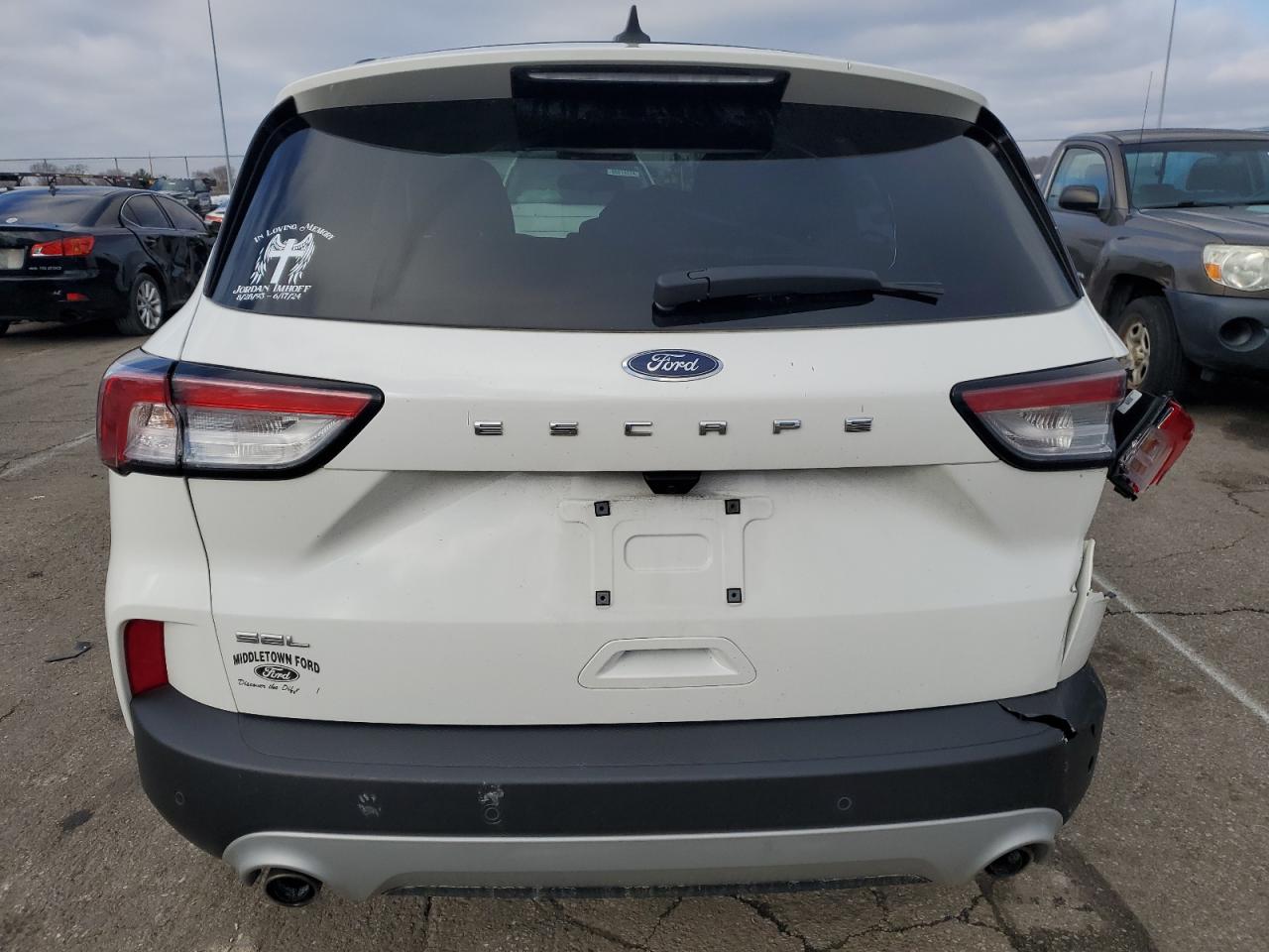 2022 Ford Escape Sel VIN: 1FMCU0H61NUA02765 Lot: 86916344