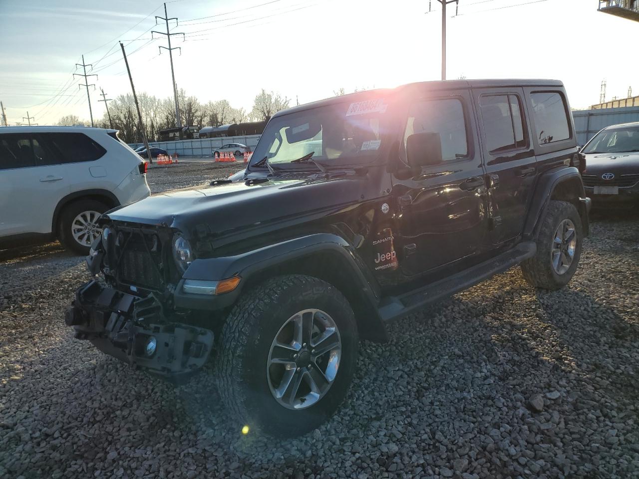 2019 Jeep Wrangler Unlimited Sahara VIN: 1C4HJXEN5KW690485 Lot: 86168464