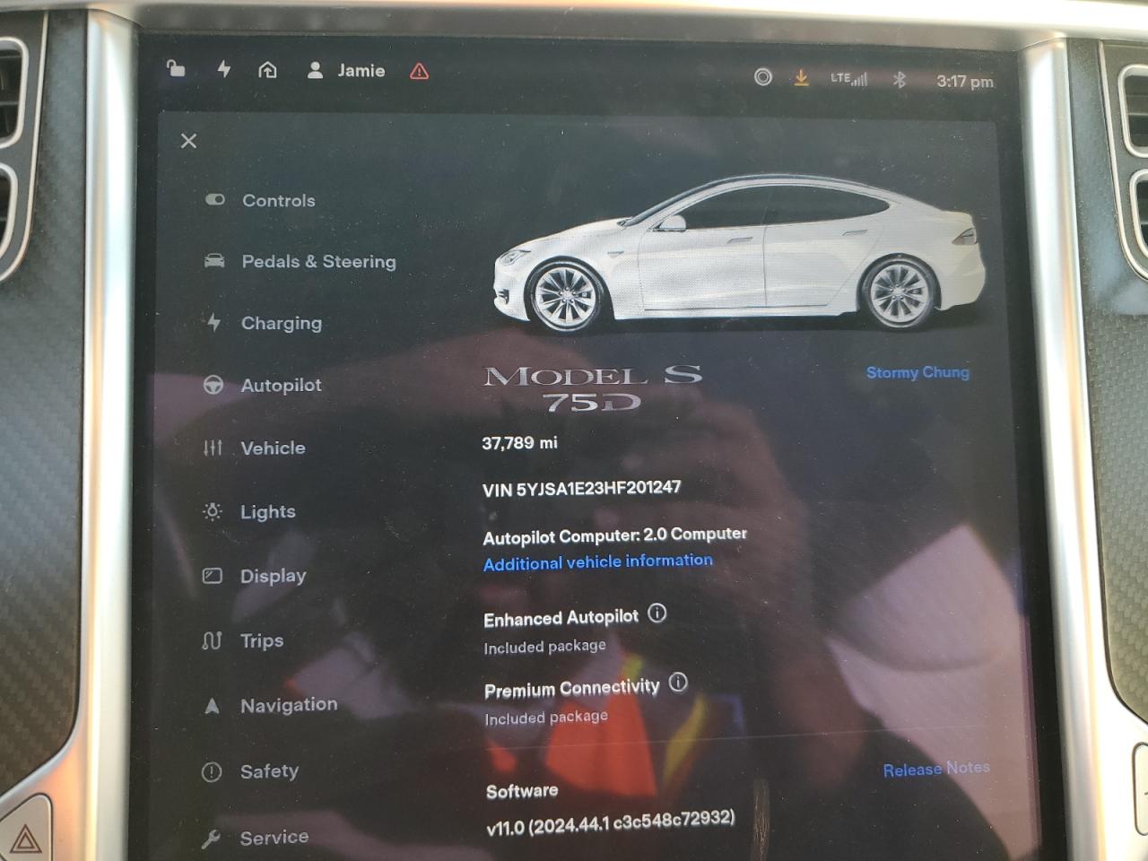 5YJSA1E23HF201247 2017 Tesla Model S