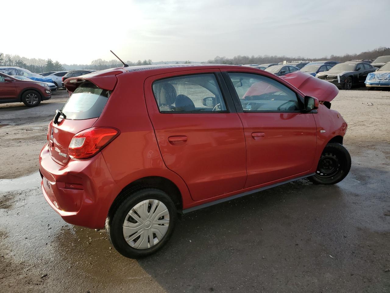 2017 Mitsubishi Mirage Es VIN: ML32A3HJ6HH017390 Lot: 86101134