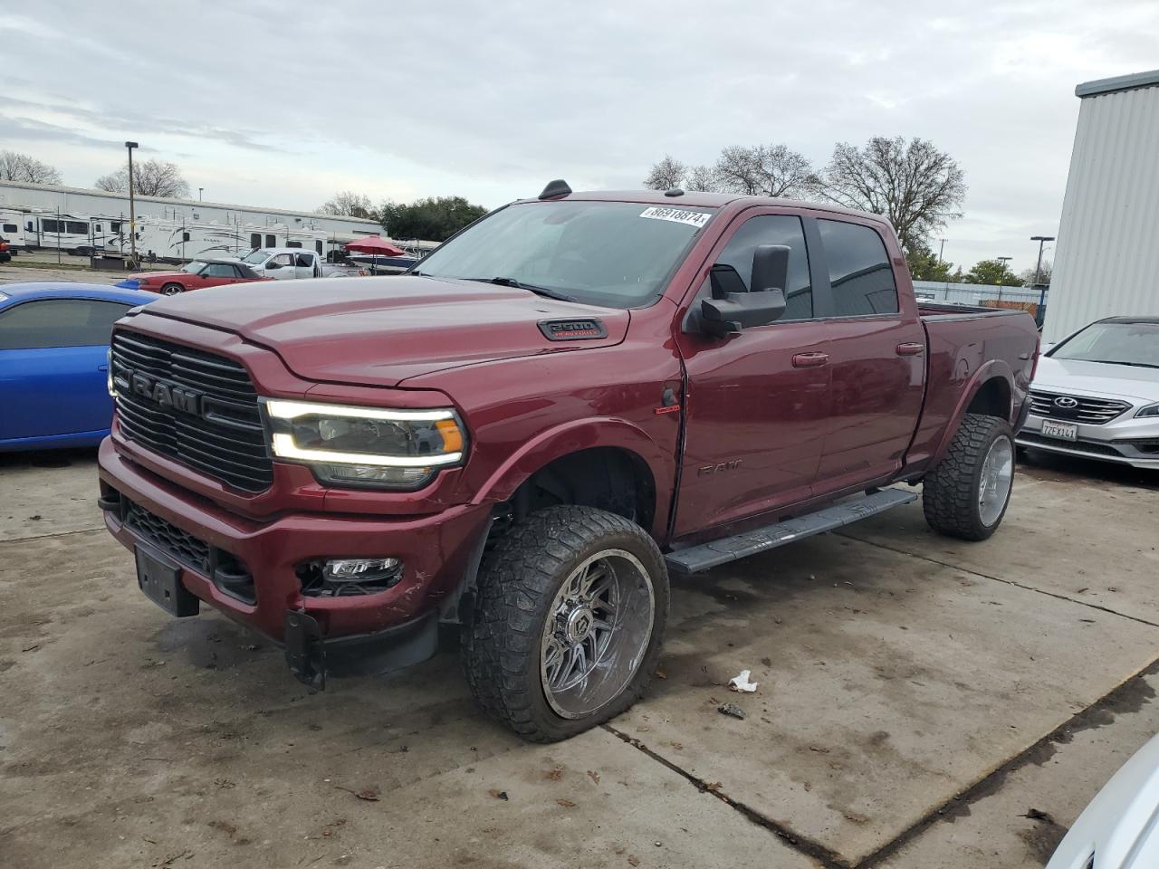 2021 Ram 2500 Laramie VIN: 3C6UR5FL0MG579554 Lot: 86918874