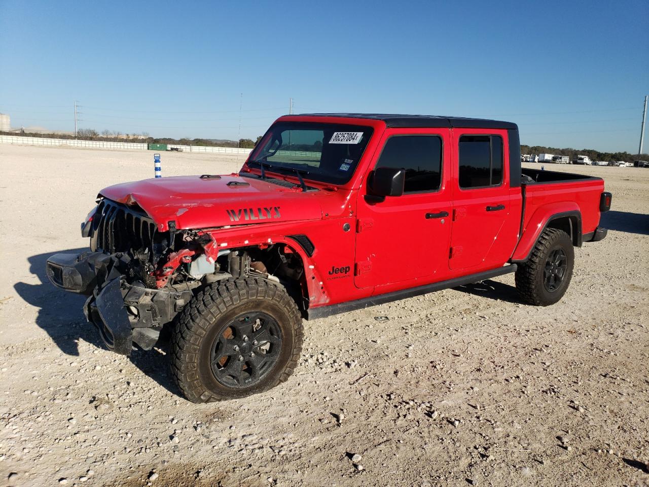 2023 Jeep Gladiator Sport VIN: 1C6HJTAGXPL507744 Lot: 86257084