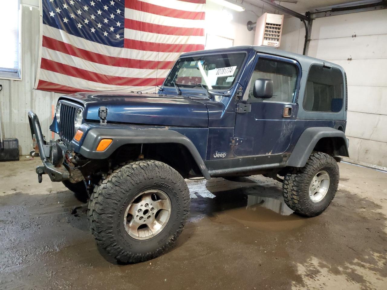 2001 Jeep Wrangler / Tj Sport VIN: 1J4FA49SX1P302384 Lot: 82781774