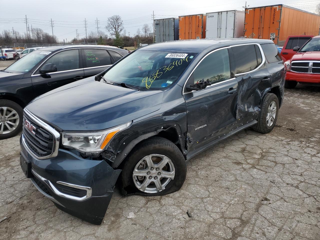 2019 GMC Acadia Sle VIN: 1GKKNRLA8KZ252150 Lot: 86836404