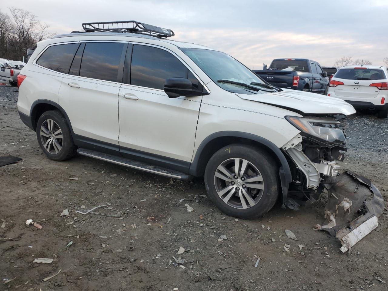 2018 Honda Pilot Exl VIN: 5FNYF6H55JB037228 Lot: 86494324