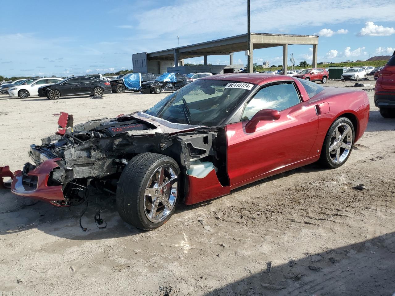 2008 Chevrolet Corvette VIN: 1G1YY26W185113594 Lot: 86418724