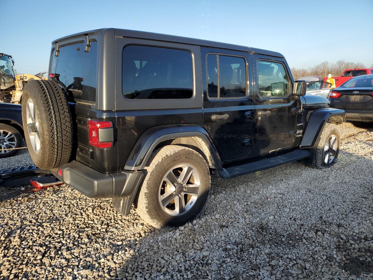 2019 Jeep Wrangler Unlimited Sahara VIN: 1C4HJXEN5KW690485 Lot: 86168464