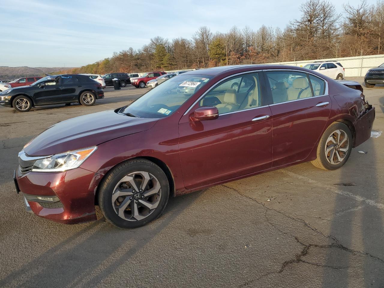 2017 Honda Accord Ex VIN: 1HGCR2F76HA040691 Lot: 86772964