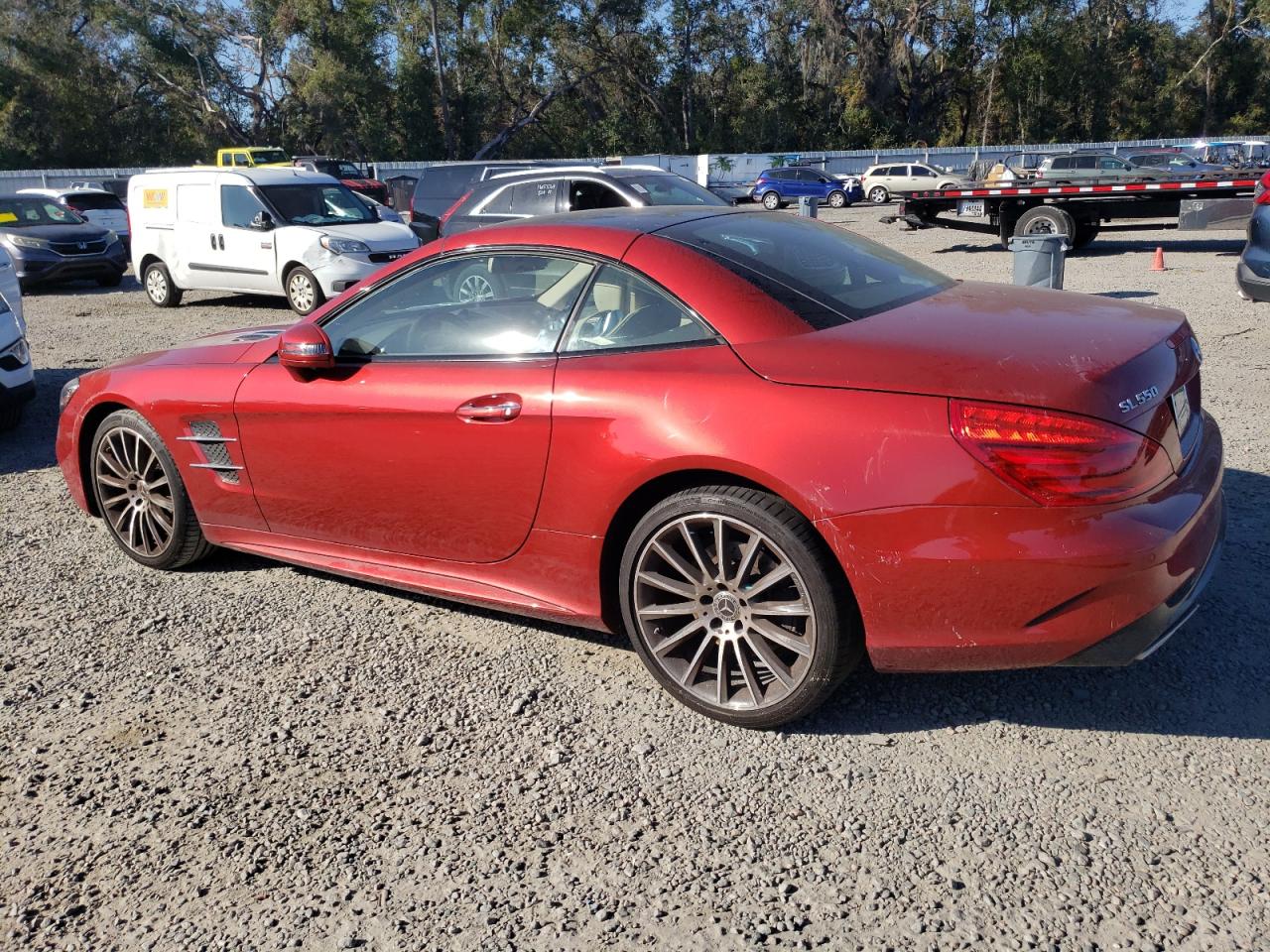 2018 Mercedes-Benz Sl 550 VIN: WDDJK7DA0JF050296 Lot: 85938754