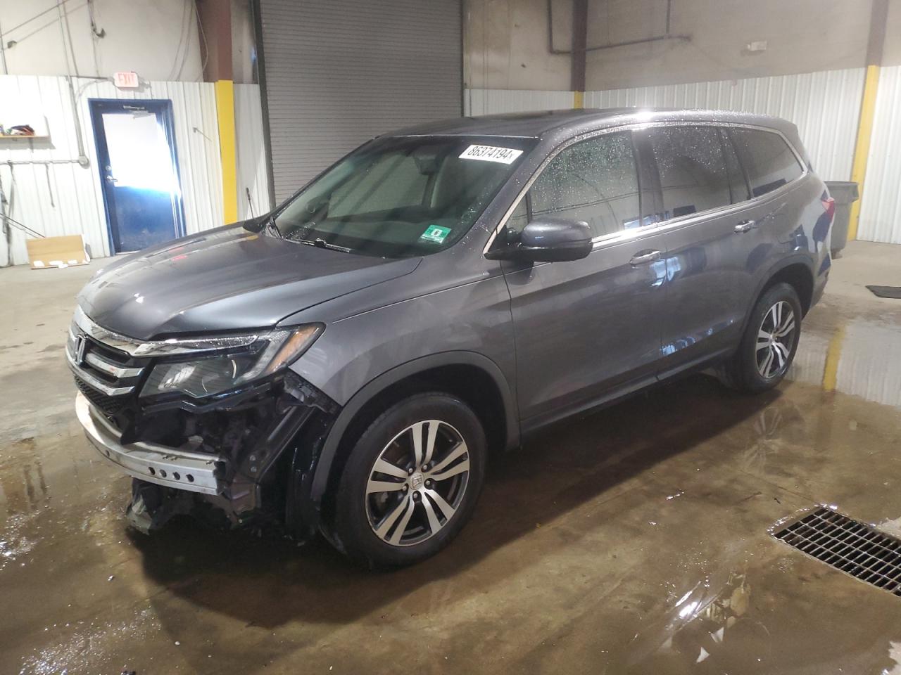 2016 Honda Pilot Exln VIN: 5FNYF6H71GB104076 Lot: 86374194