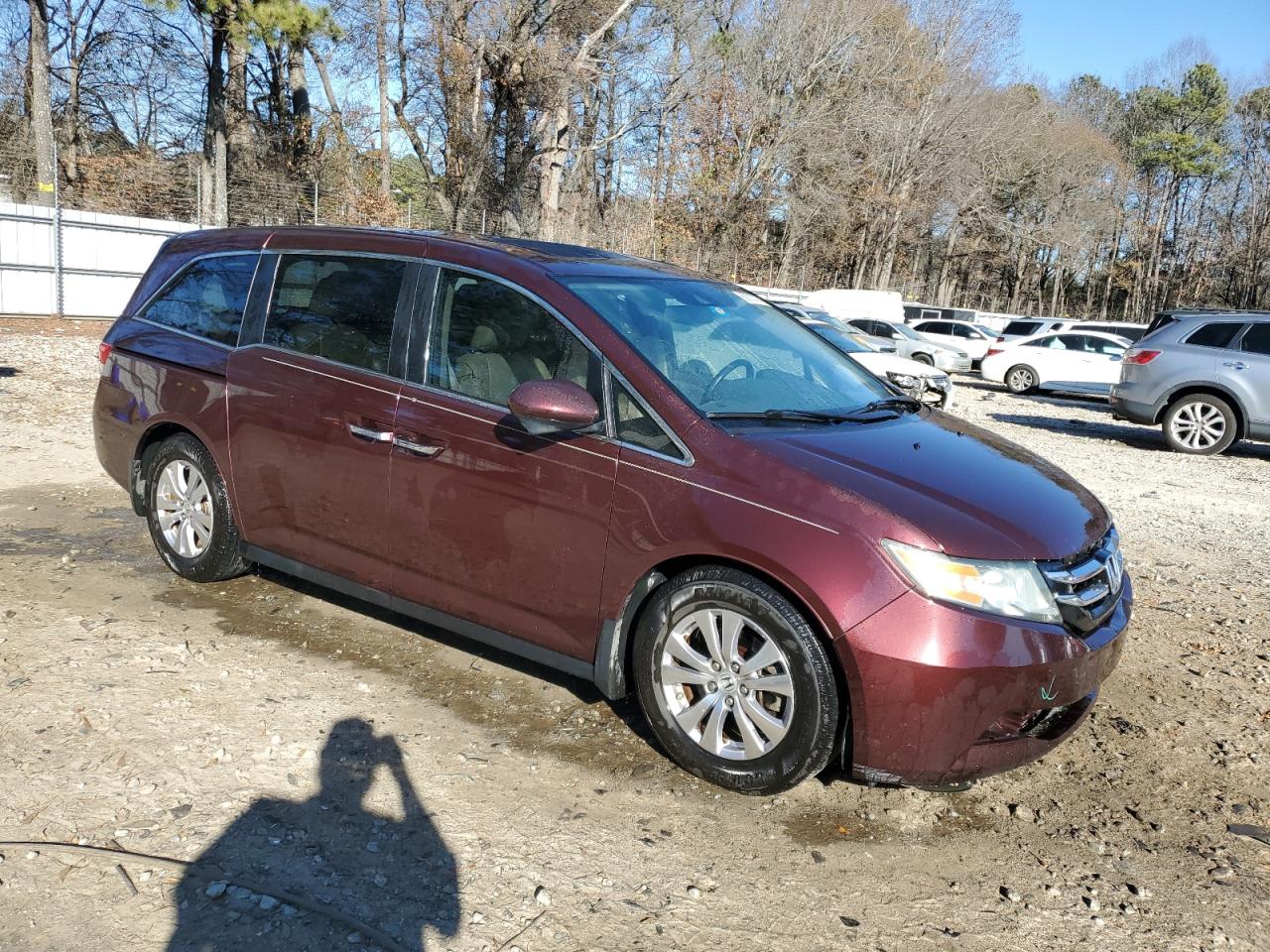 2014 Honda Odyssey Exl VIN: 5FNRL5H60EB139431 Lot: 86073794