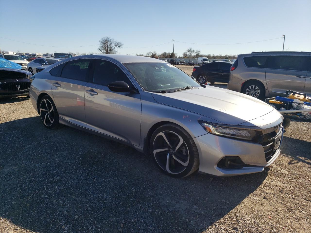 2021 Honda Accord Sport VIN: 1HGCV1F39MA124081 Lot: 85875054