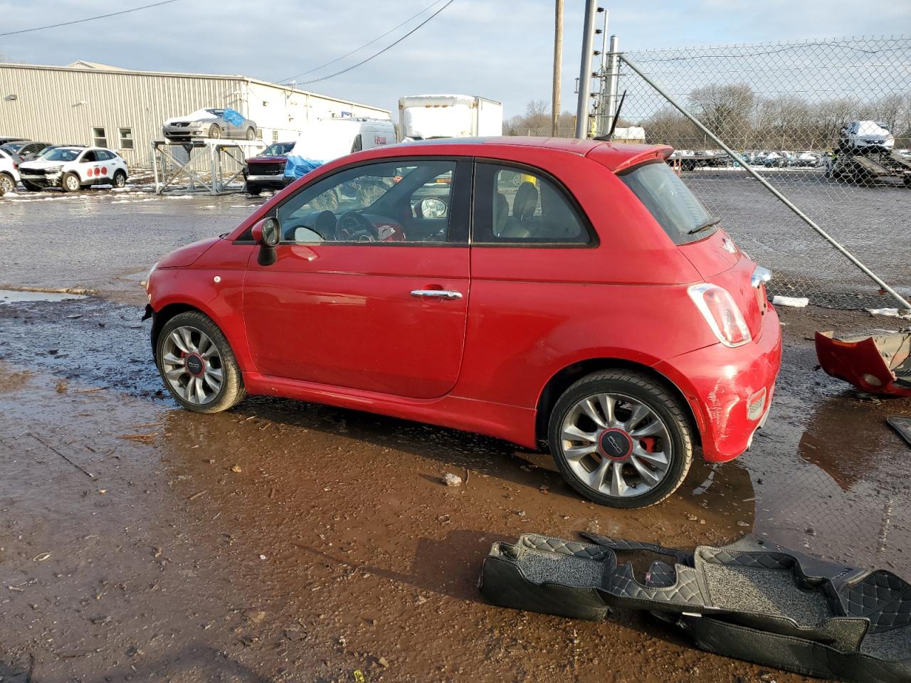 2015 Fiat 500 Sport VIN: 3C3CFFBR8FT613560 Lot: 86061794