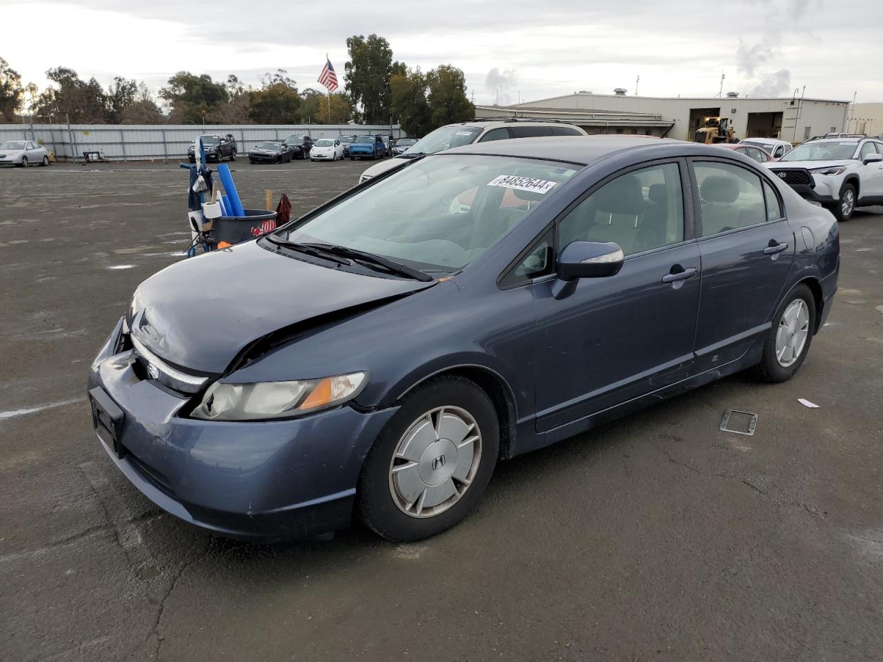 2008 Honda Civic Hybrid VIN: JHMFA36288S017077 Lot: 84852644