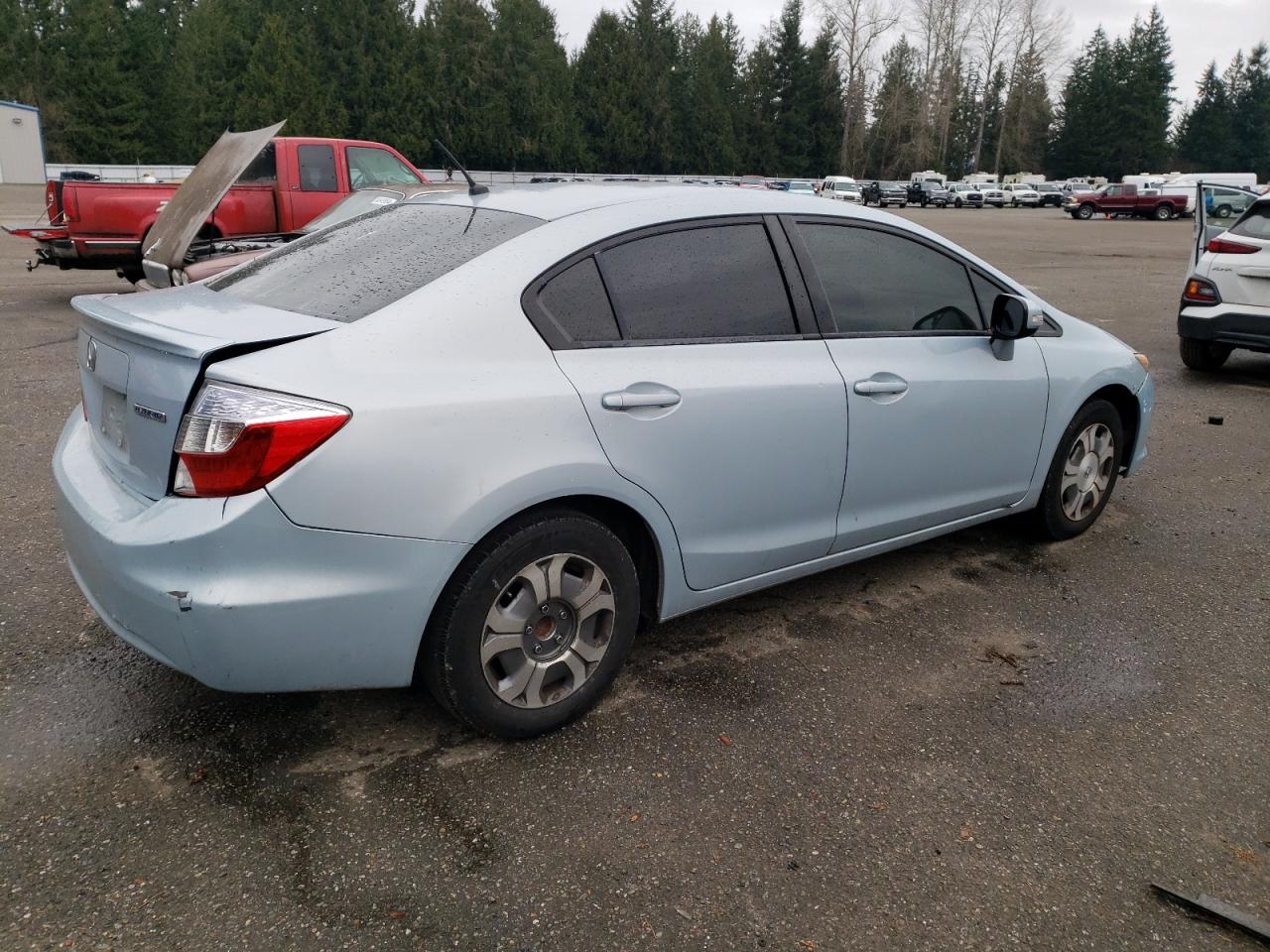 2012 Honda Civic Hybrid VIN: JHMFB4F25CS005240 Lot: 84218294