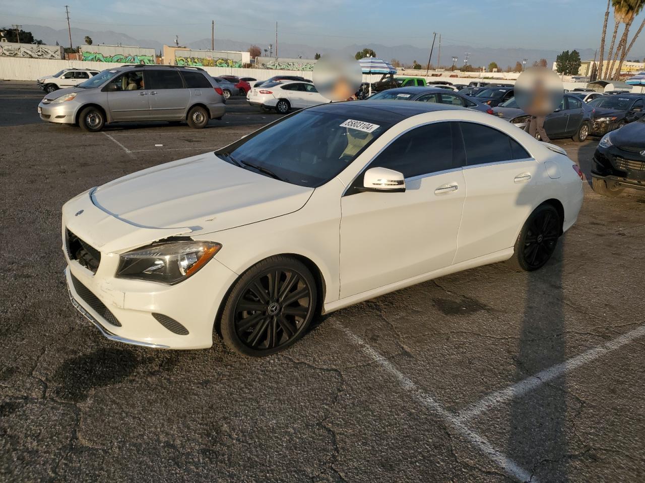 2018 Mercedes-Benz Cla 250 VIN: WDDSJ4EB3JN609343 Lot: 85803104