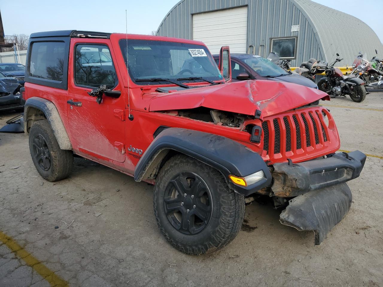 2020 Jeep Wrangler Sport VIN: 1C4GJXAN8LW348614 Lot: 83274054