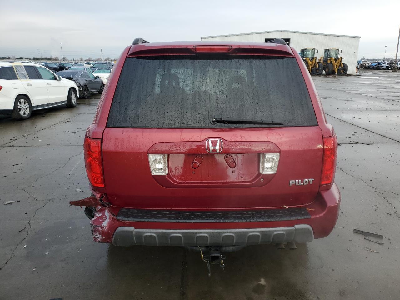 2005 Honda Pilot Exl VIN: 2HKYF18575H573382 Lot: 86105704