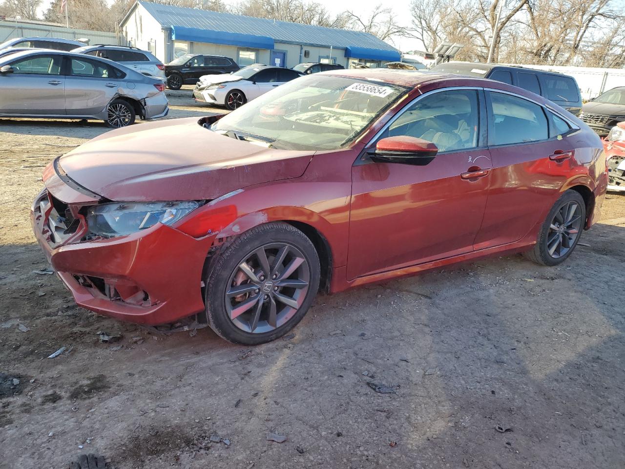 2019 Honda Civic Ex VIN: JHMFC1F35KX010217 Lot: 83558654