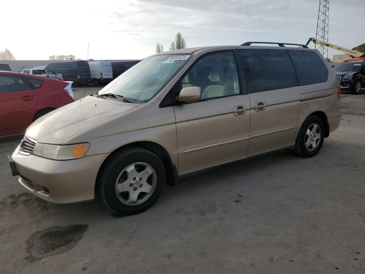 2001 Honda Odyssey Ex VIN: 2HKRL18631H538614 Lot: 86880624