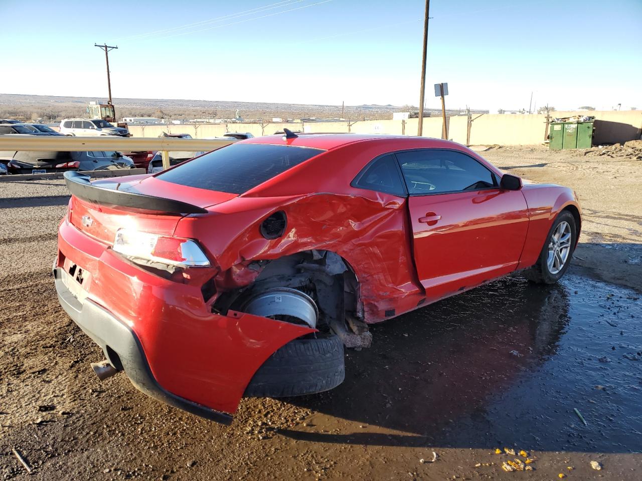 2014 Chevrolet Camaro Ls VIN: 2G1FA1E39E9174185 Lot: 84449334