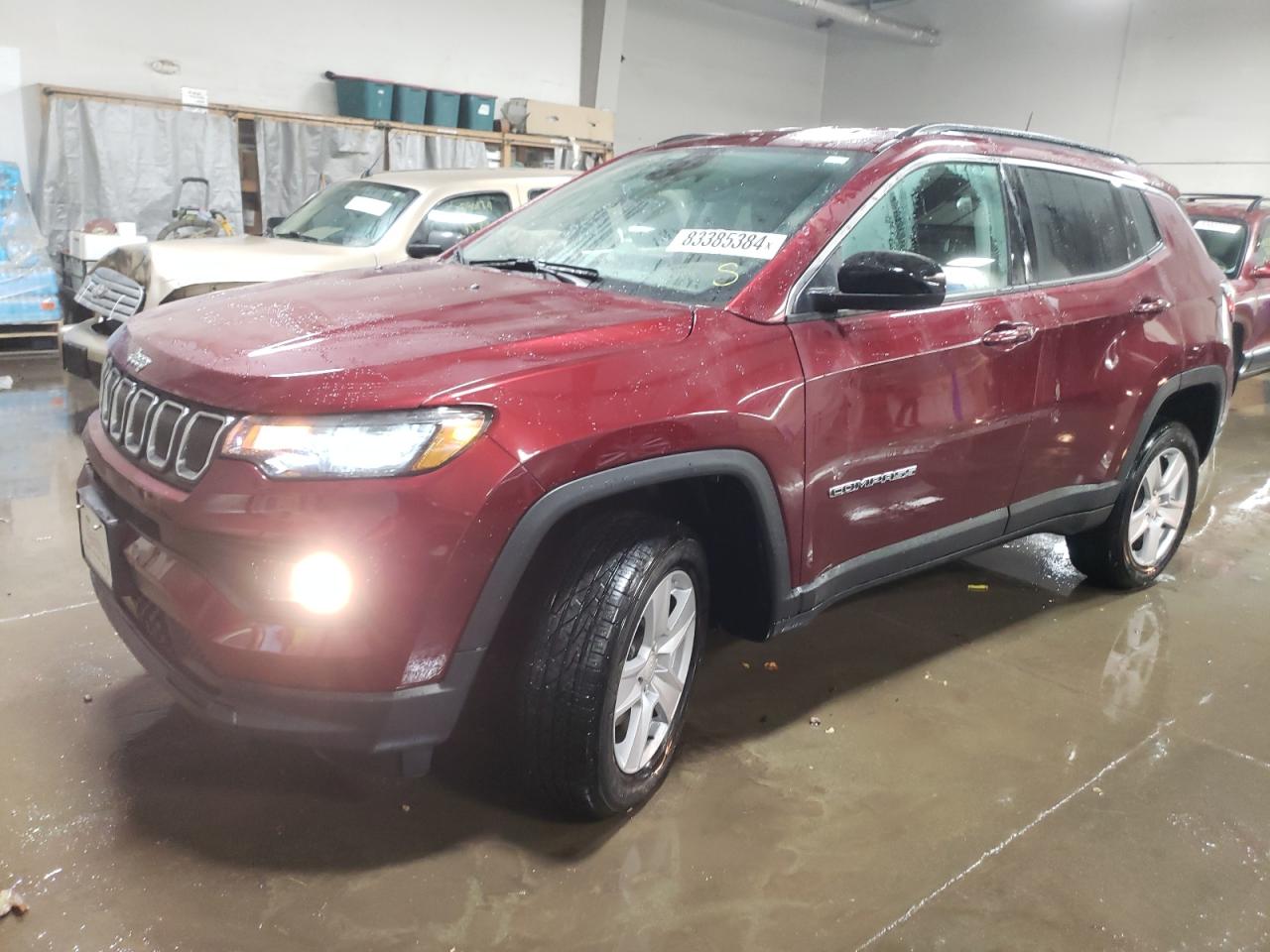 2022 Jeep Compass Latitude VIN: 3C4NJDBB7NT230704 Lot: 83385384