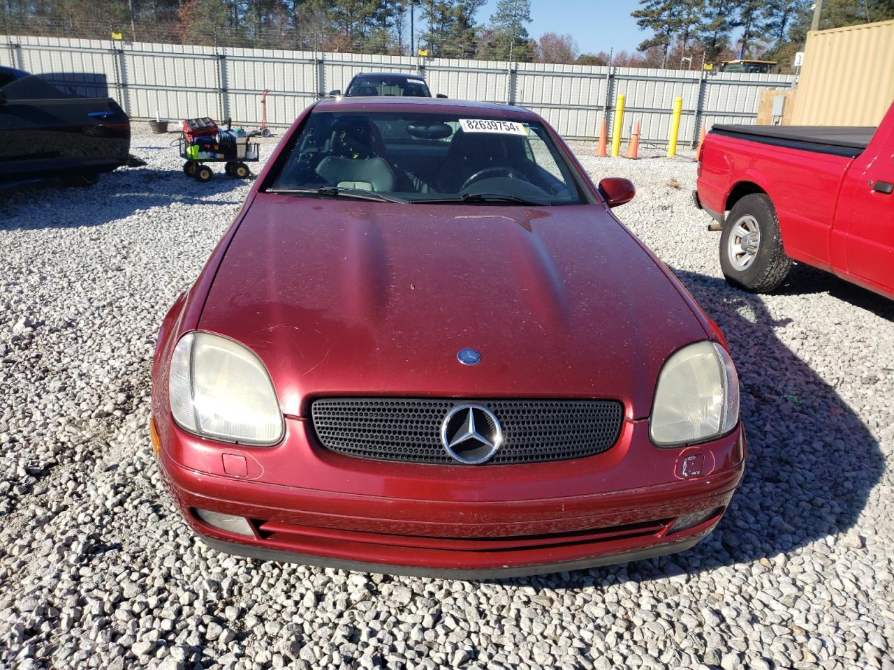 1999 Mercedes-Benz Slk 230 Kompressor VIN: WDBKK47F2XF109554 Lot: 82639754