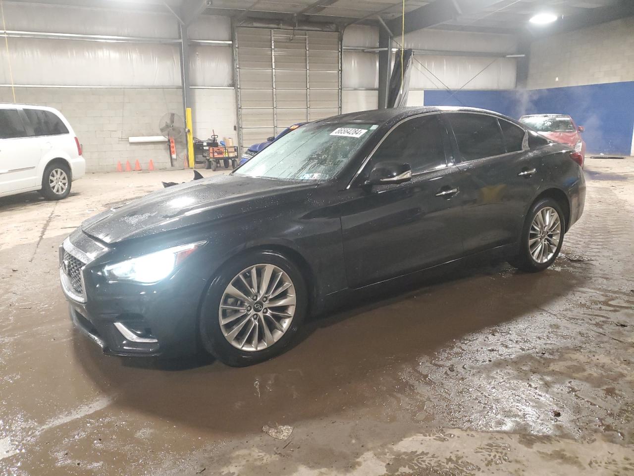 2021 Infiniti Q50 Luxe VIN: JN1EV7BR4MM754113 Lot: 86564284