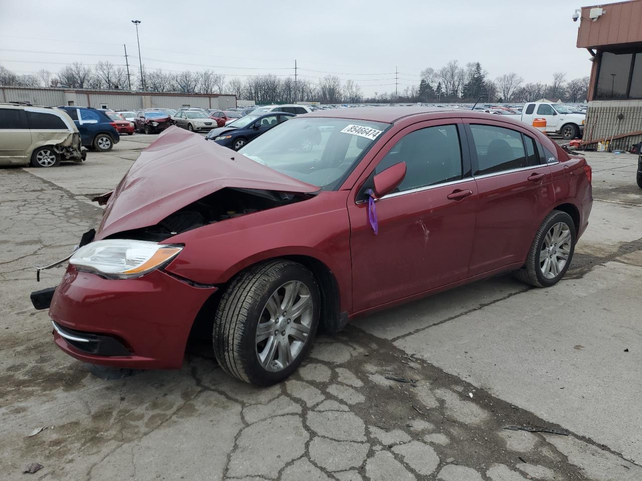 2013 Chrysler 200 Lx VIN: 1C3CCBAB6DN648214 Lot: 85466474